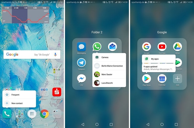 huawei emui 8 app starters