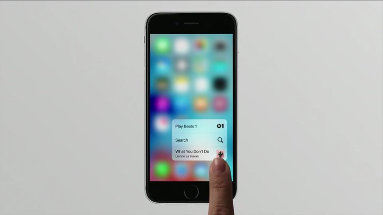 iphone 6s 3d touch