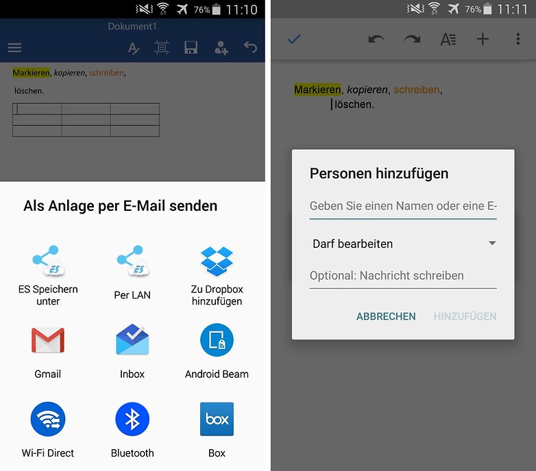 microsoft office vs google drive collab de