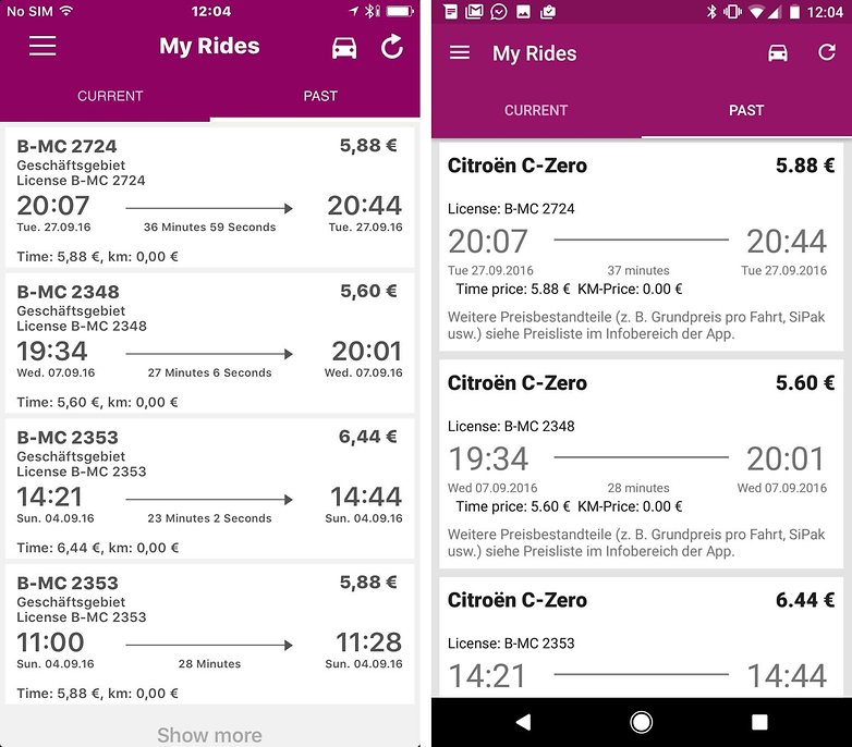 multicity ios vs android 20161025