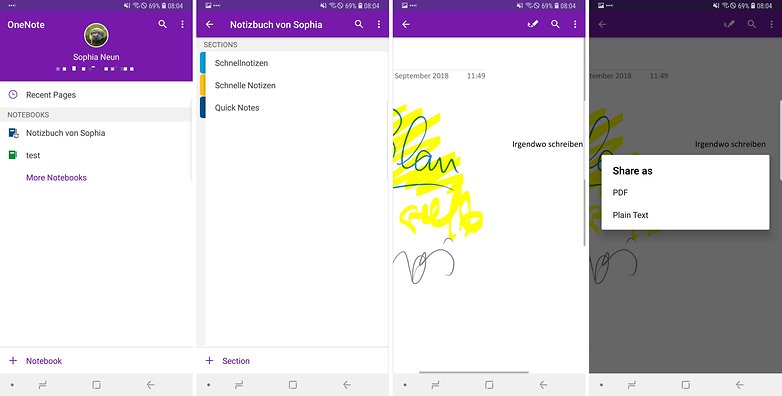 onenote de 2018