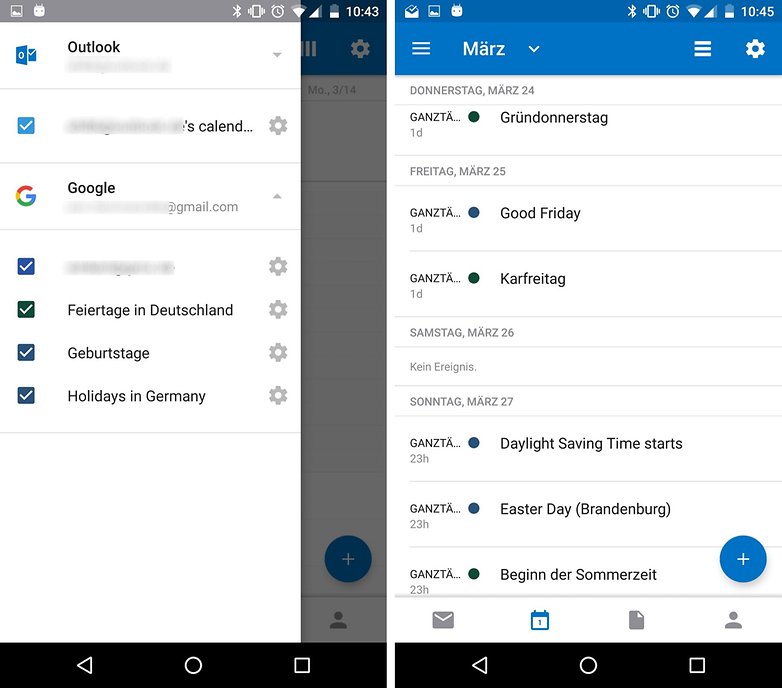 outlook app google calendar sync de 4