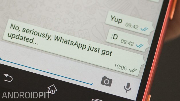 andrdoidpit whatsapp blue check tick teaser