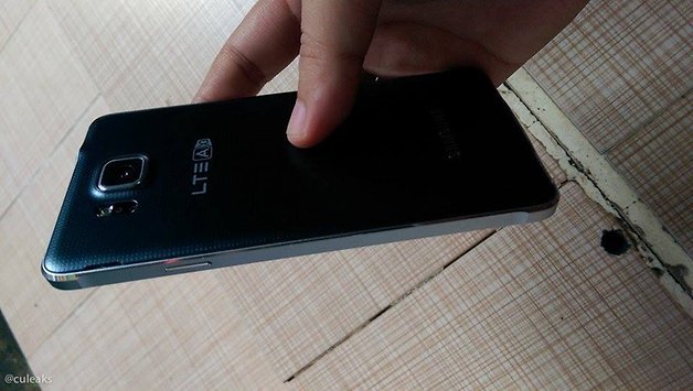 Galaxy F (Alpha) leaked image backside view