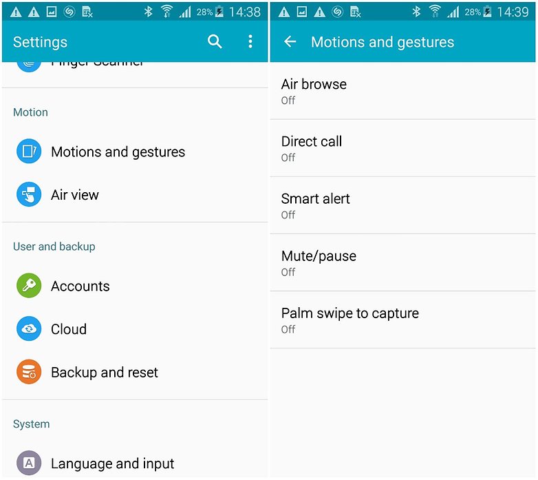 androidpit galaxy s5 battery tips smart gestures
