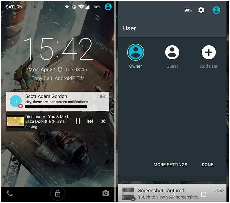androidpit lock screen notifications user settings