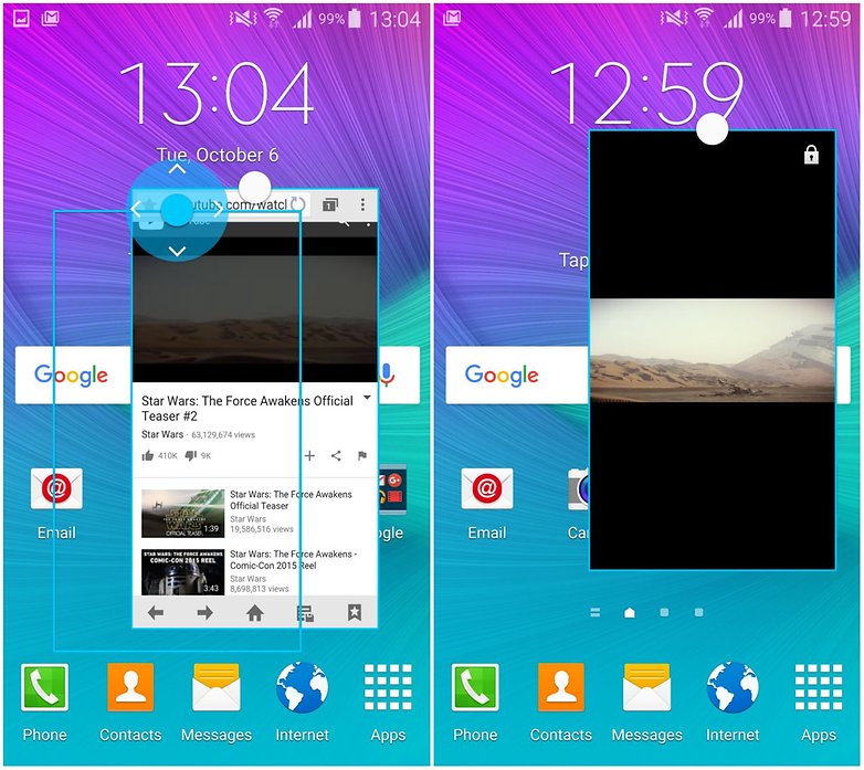 androidpit samsung galaxy note 4 picture in picture how to