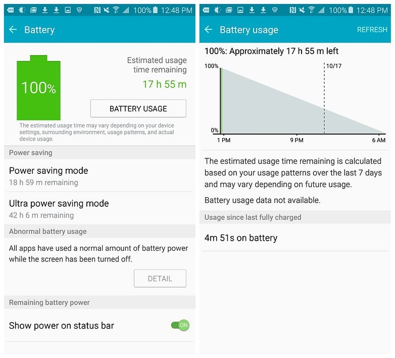 androidpit galaxy note 5 battery test full