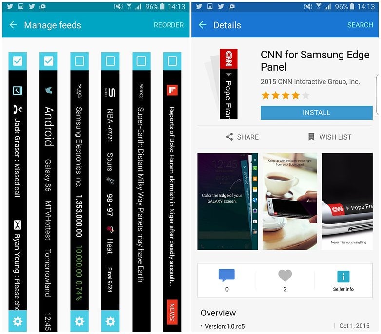 androidpit samsung galaxy s6 edge plus manage feeds