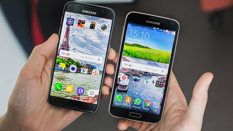 androidpit galaxy s5 vs galaxy s7 hero2