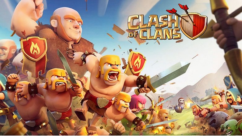 androidpit clash of clans hero image