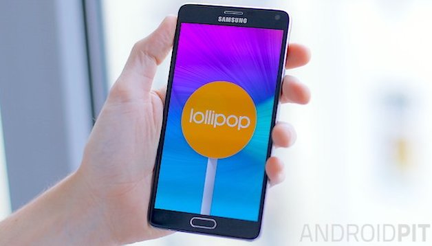 androidpit galaxy note 4 lollipop teaser 2