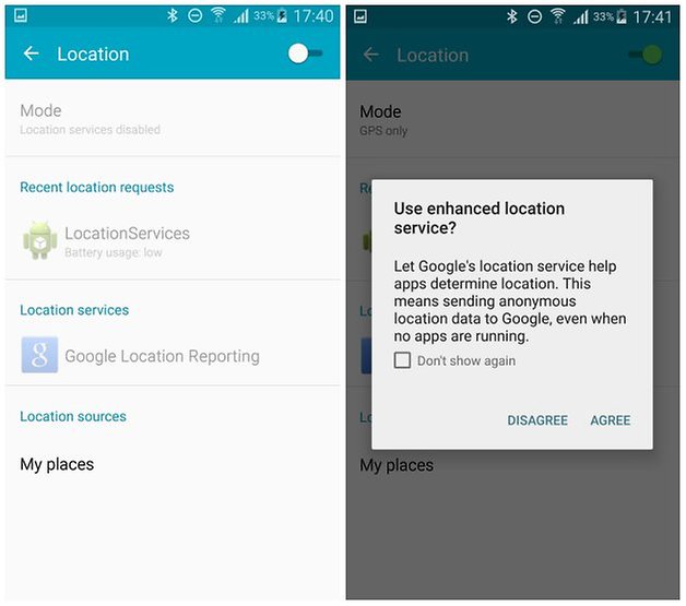 androidpit galaxy note 4 problems and solutions gps location