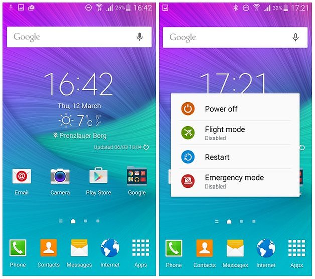 androidpit galaxy note 4 problems restart
