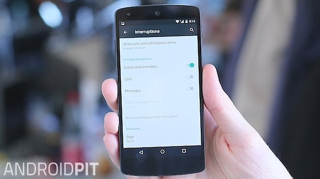 androidpit nexus 5 lollipop priority mode 3