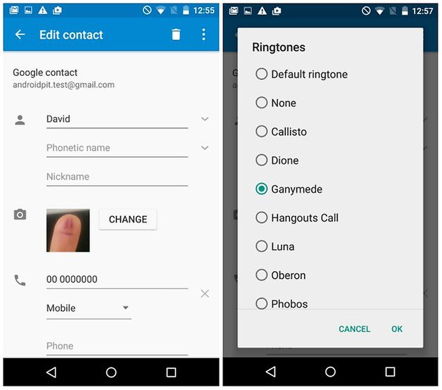 androidpit change contact ringtone nexus 5