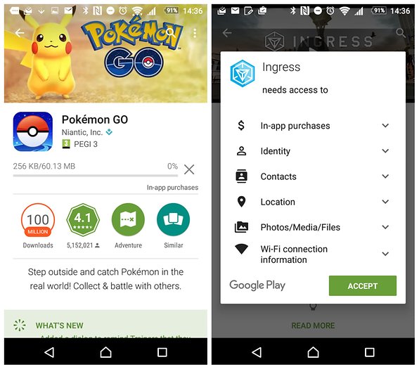 Pokemon Go And App Permissions What You Need To Know Nextpit