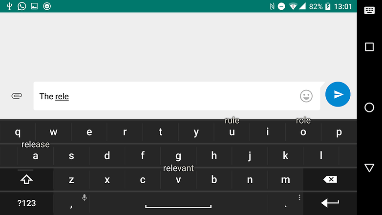 androidpit dtek keyboard