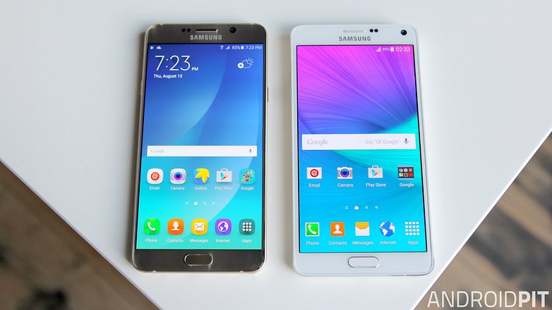 androidpit samsung galaxy note 5 vs galaxy note 4 1