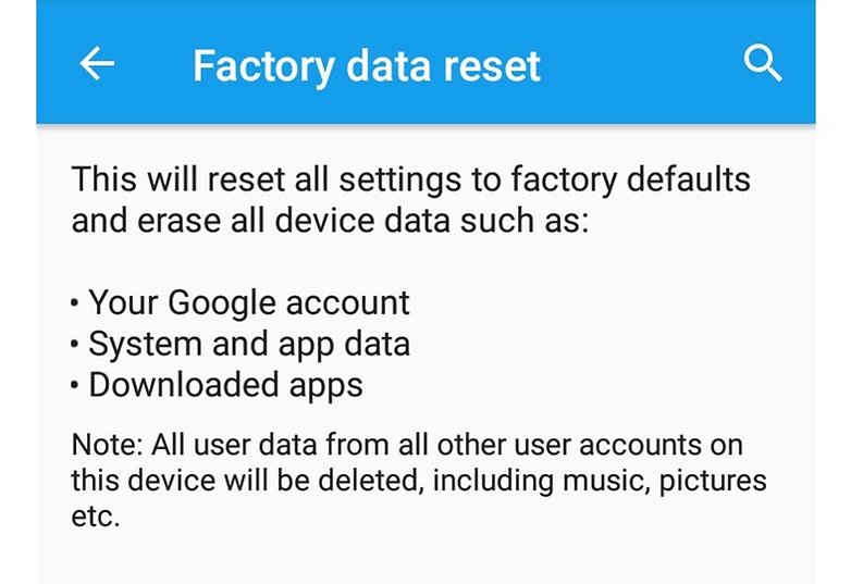 androidpit android myths factory reset
