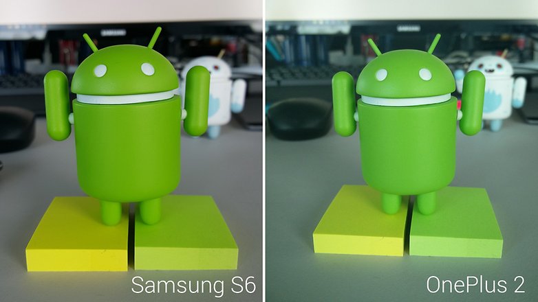 androidpit galaxy s6 vs oneplus 2 green