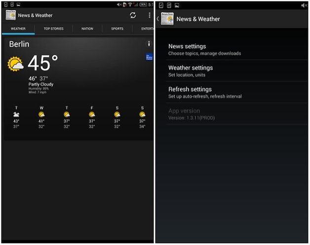 androidpit xperia z3 tablet compact widgets