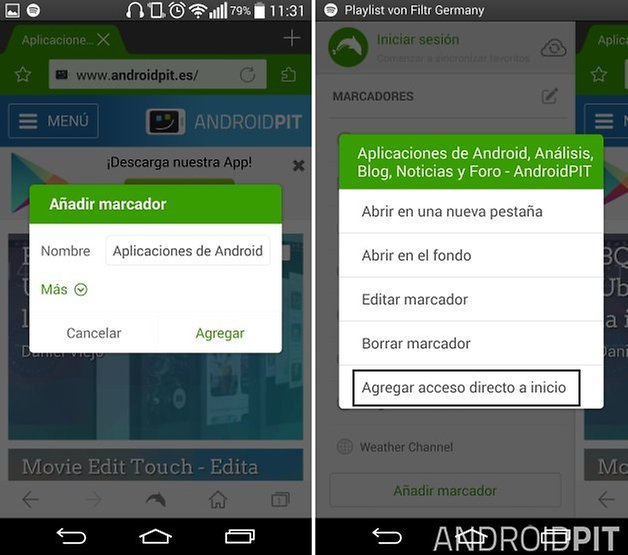 marcadores android 3