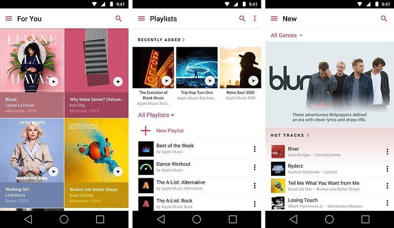 Apple Music 1.0 for Android screenshot 001