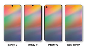 Samsung deve lançar intermediários com biometria sob a tela e novo display Infinity