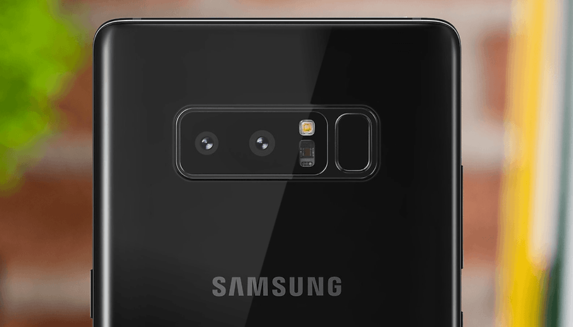 Samsung Galaxy Note 8 cameras and fingerprint scanner