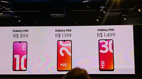 Samsung Galaxy M10, M20 e M30 chegam ao Brasil custando até R$ 1.499