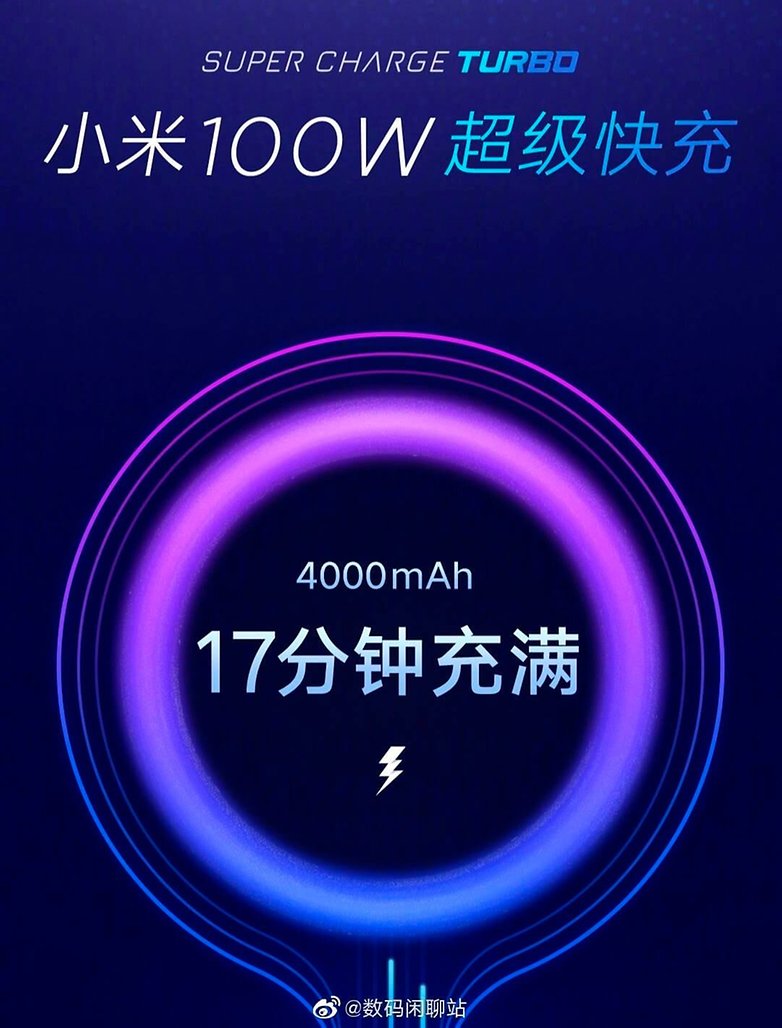 Xiaomi fast charg