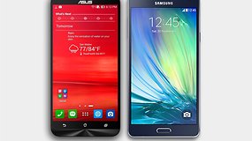 Zenfone 2 (ZE550ML) vs. Galaxy A7: intermediários aspirantes a top de linha