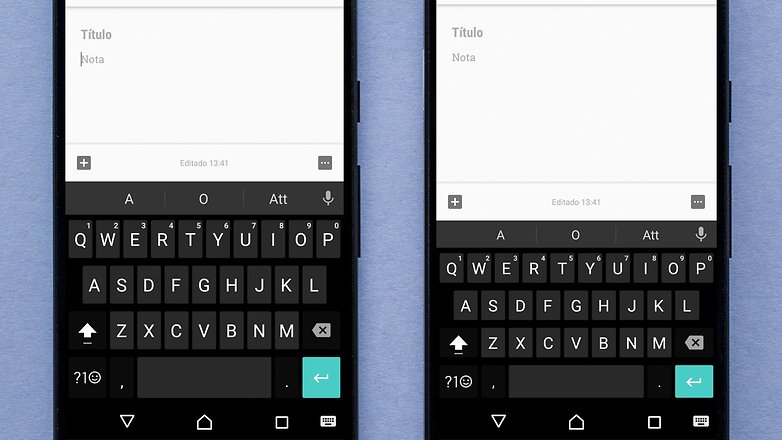 google keyboard altura