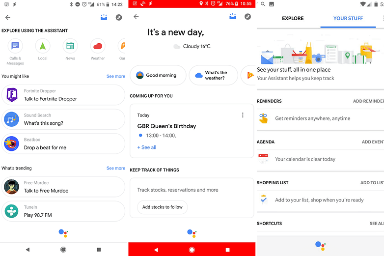 google personal overview