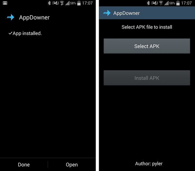 AppDowner is free of charge but your handset needs to be rooted in order to use it. © ANDROIDPIT