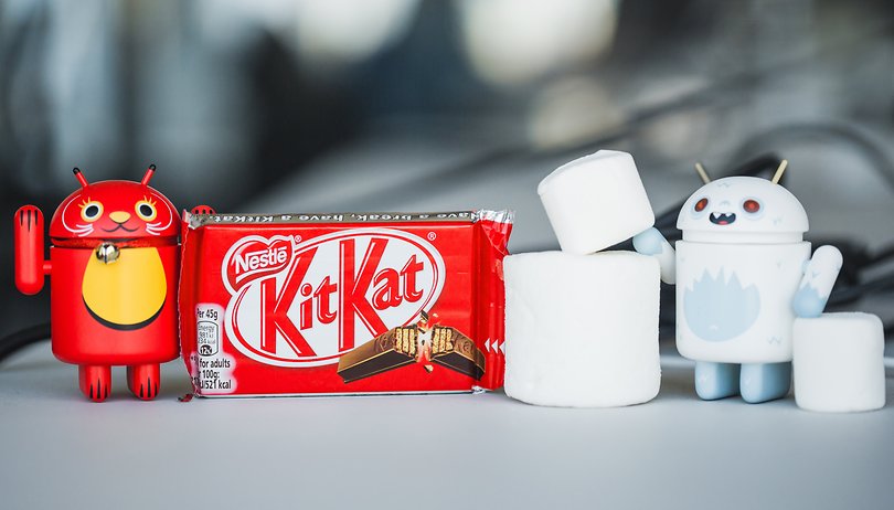 androidpit Kitkat vs Marshmallow