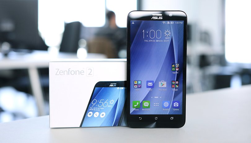 androidpit asus zenfone 2 front box