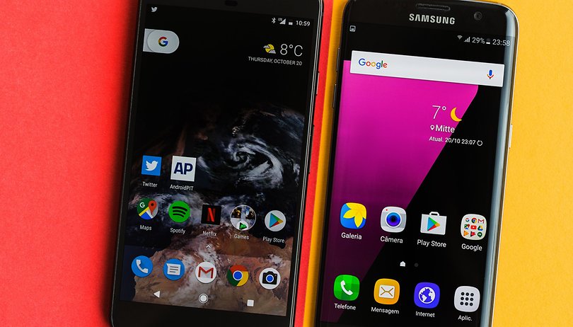AndroidPIT Galaxy S7 Edge vs Pixel XL 0253