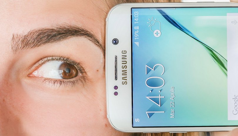 Androidpit eye smartphone samsung galaxy s6 edge