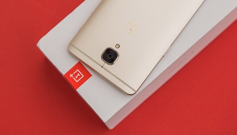 AndroidPIT OnePlus3 soft gold 6545