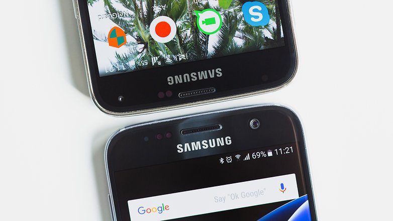 AndroidPIT Samsung galaxy s5 vs Samsung galaxy S7 11