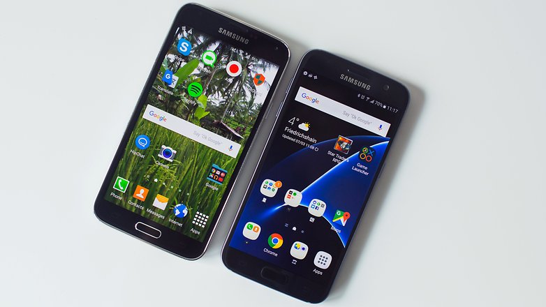 AndroidPIT Samsung galaxy s5 vs Samsung galaxy S7 6