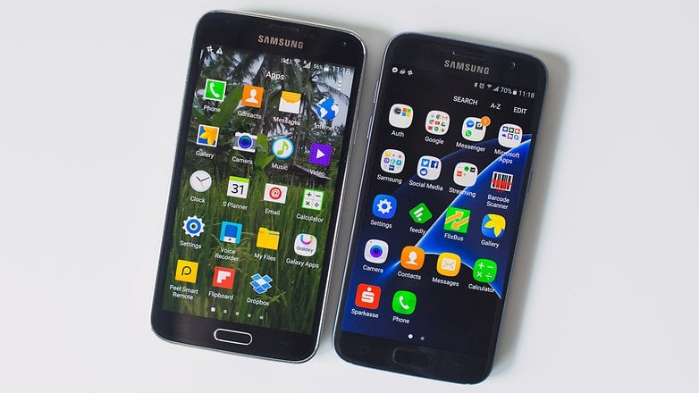 AndroidPIT Samsung galaxy s5 vs Samsung galaxy S7 7