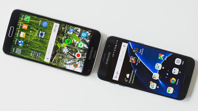 AndroidPIT Samsung galaxy s5 vs Samsung galaxy S7 9