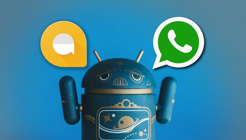AndroidPIT allo vs whatsapp