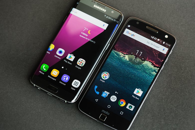 AndroidPIT galaxy s7 edge vs lenovo moto z 0306