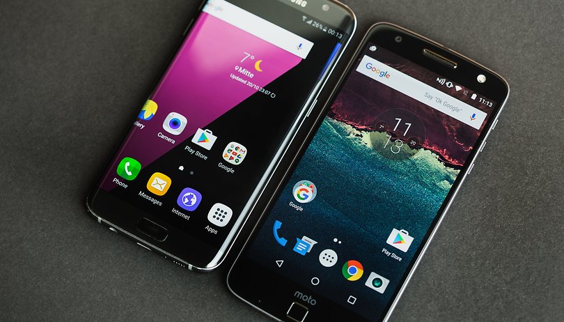 AndroidPIT galaxy s7 edge vs lenovo moto z 0306