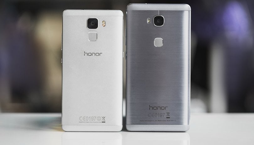 AndroidPIT honor 5x vs honor 7 8