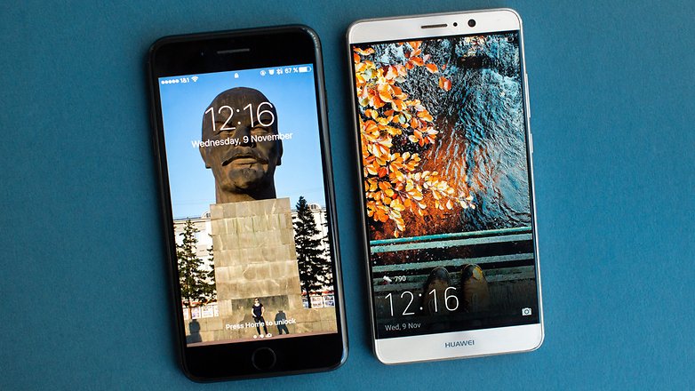 AndroidPIT huawei mate 9 vs iphone 7 plus 1129